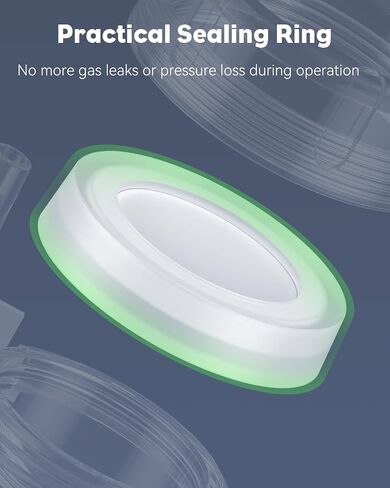 Pawfly CO2 Diffuser for Aquarium Plants, Clear Acrylic CO2 Atomizer Aquarium CO2 Diffuser with Ceramic Disc Bubble Counter and Suction Cup in Kuwait