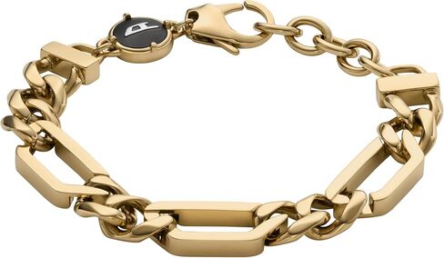 Diesel Men's Silver Stainless Steel Chain Bracelet (Model: DX1510040) in Saudi Arabia