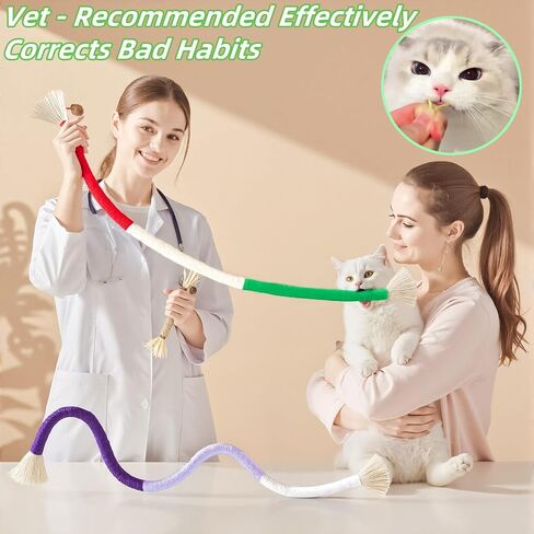 Cat Toys,3 Pack Silvervine Cat Feather Toy Kitten Chew Stick Catnip Treat with Bell for Cleaning Teeth Indoor Kitty Teaser Wand Molar Snack Interactive Pet Rabbit Bunny Hamster in Kuwait