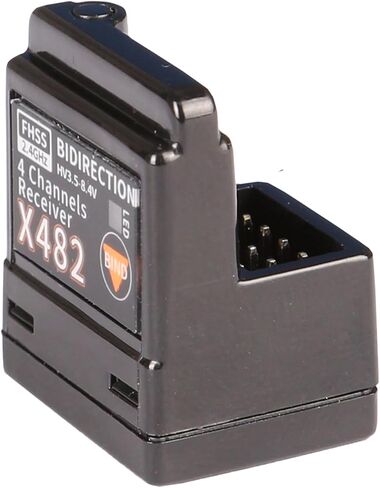 RC Receiver FRX6 2.4GHz 4CH High Voltage Compatible with Flysky NB4, NB4+, NB4 PRO, PL18 Transmitter for RC Crawler,Buggy Cars and Boats (FRX6 Receiver) in Kuwait