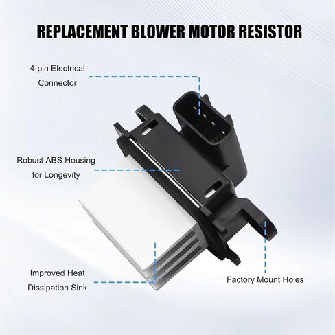 وحدة التحكم في مقاومة محرك منفاخ HVAC مناسبة لسيارة Ford Expedition 2009-2017 لسيارة Ford F-150 2009-2014 لسيارة Lincoln Navigator Yard 2009-2017 استبدال التحكم التلقائي في درجة الحرارة AC BL3Z-19E624-A YH-1829 in Kuwait