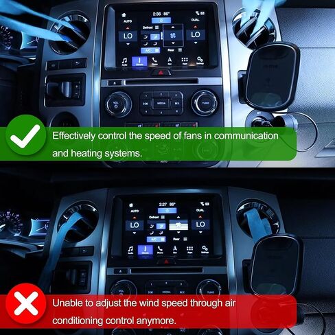 وحدة التحكم في مقاومة محرك منفاخ HVAC مناسبة لسيارة Ford Expedition 2009-2017 لسيارة Ford F-150 2009-2014 لسيارة Lincoln Navigator Yard 2009-2017 استبدال التحكم التلقائي في درجة الحرارة AC BL3Z-19E624-A YH-1829 in Kuwait
