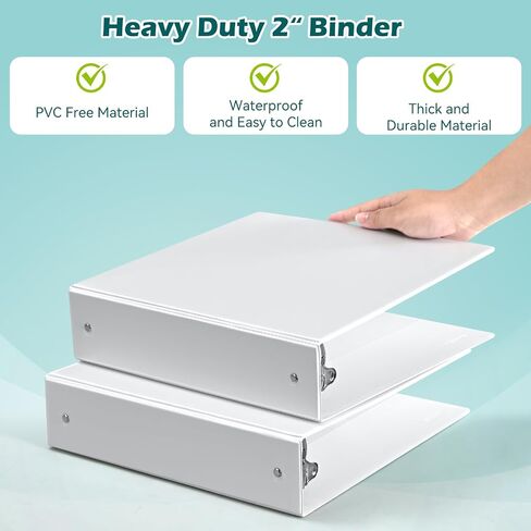 3 رنين رابط 1.5 بوصة 6 حزمة ، 1-1/2 "رابط عرض واضح مع حلقات مستديرة ، خالية من PVC ، يحمل 325 ورقة 8.5x 11 ورقة خطاب الولايات المتحدة ، رابط أسود متين مثالي للمكتب والمدرسة والمنزل in Kuwait