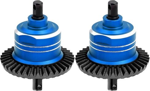 1/10 ترقيات التفاضلية الخلفية الأمامية Diff لـ 1/10 Traxxas Slash Rustler Stampede Hoss 4x4 VXL Ford 150，2PCS #45 الفولاذ الفولاذ ، تم استبداله #5381 #6882 #5379 (أحمر) in Kuwait