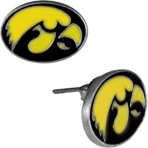 NCAA Iowa Hawkeyes Stud Earrings