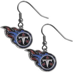 Siskiyou Sports NFL Chrome Dangle Earrings