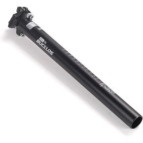 BUCKLOS Bike Seatpost 27.2 30.8 31.6 x 350mm 400mm, Mountain Bike Road Bicycle Seat Post Aluminum Alloy Adjustable Ultra-Light, Suitable for MTB Road BMX Gravel, Hybrid, and E-Bikes Urban