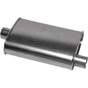 Walker Exhaust Installer Turbo 17615 Universal Exhaust Muffler 2.5" Inlet (Inside) 2.5" Outlet (Inside)