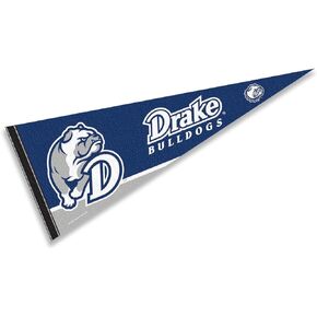 Drake Bulldogs Pennant Full Size Felt