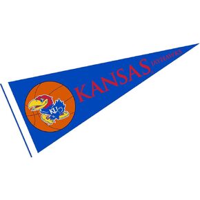 Kansas KU Jayhawks Full Size Basketball Pennant
