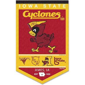 Iowa State Cyclones Heritage History Banner Pennant