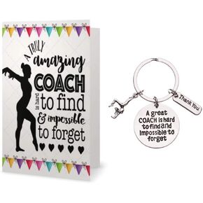 Infinity Collection Gymnastics Coach Keychain & Card Set- Gymnastics Coach Gift- Live Love Gymnastics Jewelry - Gift For Coaches