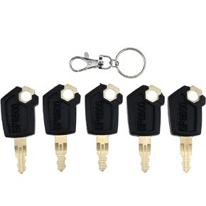 JEENDA 20PCS Ignition Keys 5P8500 5P-8500 for Caterpillar CAT Heavy Equipment Loaders Excavators Dozers 0964753 0966198 8V4404 9G2777 980K 980H 416C 248B …