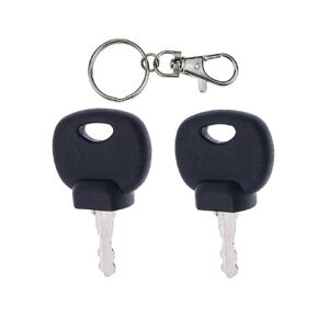 JEENDA Ignition Keys 14707 14607 14603 5755124 8035807 for Bobcat New Holland Industrial JCB Bomag Hamm Roller Compaction Dynapac Terex Vibromax Volvo Ford Moxy 85804675 05755125