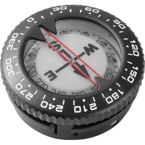 Cressi Underwater Compass for Scuba Diving | Easy-to-Read Instrument in All Conditions
