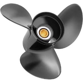 Propeller for Mercury Outboard 9.9 12 15 18 20 HP Boat Engine Parts Aluminum Prop 9 1/4 x 10 3 Blade RH 14 Spline Tooth 48-897752A11
