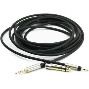 Replacement Audio Cable Upgrade Headphone Cord with Lock Connector Compatible with Audio Technica ATH-M50x, ATH-M40x, ATH-M70x, ATH-M60x Headphones 3meters/9.9feet