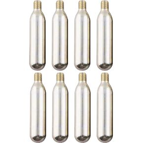 Leak Saver - Leak Shot Refrigerant Grade CO2 Refill Cartridges (8 Pack) - Refill for The Leak Shot HVAC Kit (Sold Separately) - for A/C & Refrigeration Systems - USA Made