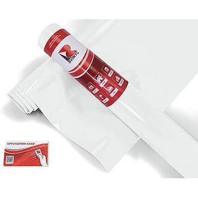 Avery Dennison SW900-190-O Premium Vehicle Wrapping Cast Film Vinyl Roll - 1ft x 5ft with Application Card, Gloss Black
