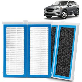 CF11811 Cabin Air Filter Compatible with Mazda 3 (14-18), 6 (2014-2021), CX-5 (2013-2023) Replaces #KD4561J6X, KR1161J6X, MP111KD45 OEM Replacement AC Filter with Carbon for Car Air Conditioner