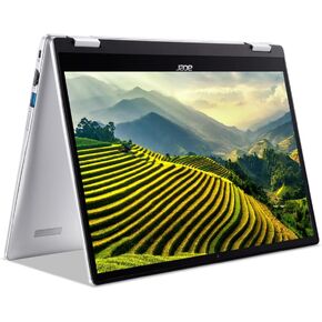 acer Premium Convertible 2-in-1 13.8" IPS Multitouch Chromebook, Intel 4-Core Pentium Processor Up to 3.30GHz, 4GB Memory, 128GB Storage, 6th Gen WiFi, HDMI, Chrome OS, Dale Silver(Renewed)