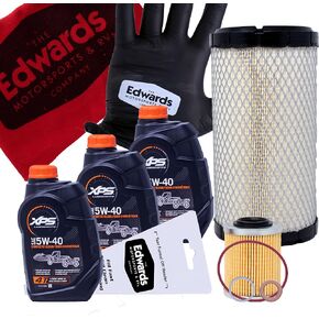 Edwards Oil Change Kit fits 2016-2022 CanAm Defender Side by Side UTV with Air Filter