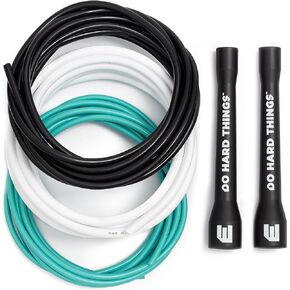Elite Jumps Do Hard Things PVC Jump Ropes for Fitness Training Set