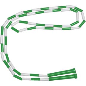 Sportime Jump Rope with Plastic Links, 16 Feet, Green - 1004680