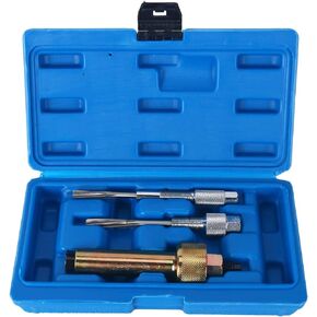 3pcs Glow Plug Puller Reamer Tool Set Compatible for Benz