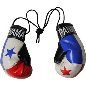 Panama Country Flag Mini Boxing Gloves..New