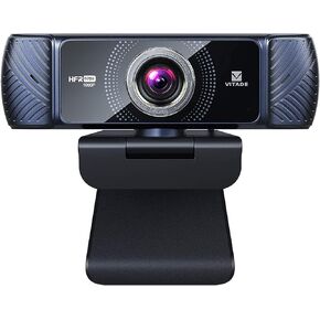 Webcam 1080P 60fps with Microphone for Streaming, 682H Pro HD USB Computer Web Camera Video Cam for Gaming Conferencing Mac Windows Desktop PC Laptop Xbox Skype OBS Twitch YouTube Xsplit