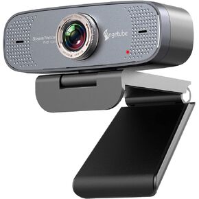 Angetube 1080P Webcam PC Web Camera for Computer HD Webcam with Microphone - PC Camera with 90-Degree Wide Angle Webcam, Plug and Play USB Webcam for Zoom | Skype | Teams | Streaming | Video Calling