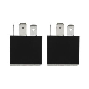 2Pcs 4RD93168001 Waterproof Relay 12V 40A Replacement for Hella Mini Relay Replace 4RD 931 680-01 007903001