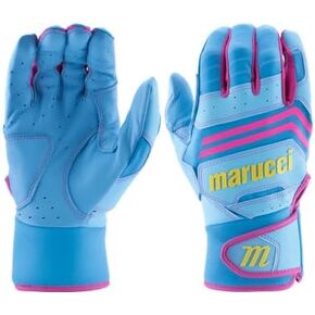 Marucci FUZN Adult Batting Gloves: Superior Grip, Ultimate Control, and Maximum Style for Your Winning Swing.