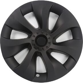 ROADARMOUR (الأعمال التجارية الأمريكية) FitsTesla Model Y، غطاء عجلة Hubcap أسود غير لامع مقاس 19 بوصة (4 قطع) تحسين طويل المدى طراز Uberturbine 2017-2023 نموذج Y استبدال العجلة الهوائية من HOMELAND HARDWARE in Kuwait
