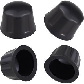 Rubber Dust Rims Cover Caps Aftermarket Replacement Parts Fit for 110cc 125cc 250cc ATV Quad Go Kart BUGGY TAOTAO Wheels Motorcycle Parts (4 Pcs).