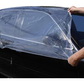 Strong Only Full 3 Mil USA Made High Tack Collision Wrap 36"x100ft 60 day UVI Protection 3-Ply Wreck Wrap Collision, Towing, Salvage, Auto Repair, Crash Film. Self Adhesive Protection Film‎