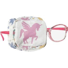 Eye Patch for Kids, Right & Left Eye Patch for Glasses, Lazy Eye Patch for Children Treating Lazy Eye Amblyopia Strabismus and After Surgery - BKJQRr