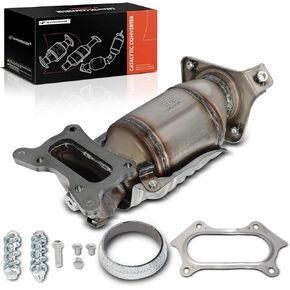A-Premium Front Catalytic Converter Kit Direct-Fit Compatible with Honda CR-V CRV 2012 2013 2014 2.4L, EPA Compliant, Replace# 18190R5AA00