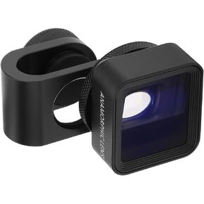 Phones Mobile Anamorphic Lens,1.33X Wide Screen Deformation Filmmaking Lens,for Phones/Pad