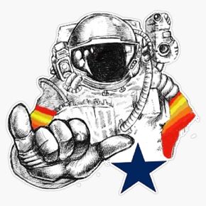 Astro-Naut! Sticker Decal Bumper Sticker 5 inches