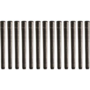 Winn DriTac Lite Oversize +1/8" Dark Gray Golf Grip Bundle (13 Piece)