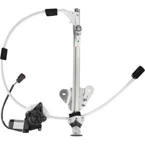 Front Driver Side Power Window Regulator with Motor fit for 1997 1998 1999 2000 2001 Jeep Cherokee XJ Sport Utility, 4-Door Only, Left, 741-768