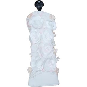 3D Lace Golf Club Head Covers for Driver Fairway Woods Head Cover Hybrid Headcover Wood Headcovers Cute Lace Flower Fairy Golf Head Covers for All Woods and Drivers