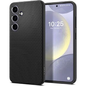 Spigen Liquid Air مصمم لحافظة Galaxy S24 (2024)، [حماية من الدرجة العسكرية] - أسود مطفي in Kuwait