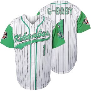 Jarius G-Baby 1 Stitched Movie Baseball Jersey Hardball