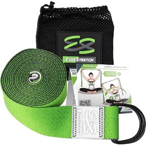 EverStretch Yoga Strap for Stretching Plus Exercise Guide, Designed to be The Most Luxurious Yoga Belt Among Stretching Bands, Premium Quality Stretching Strap, Stretch Straps for Physical Therapy