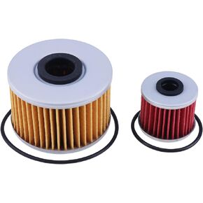 JEENDA Oil Filter Kit with Gaskets O-Rings 15412-MGS-D21,15412-HP7-A01,91301-107-000,91302-PA9-003,94109-12000 Compatible with 2016-2020 Honda Pioneer 1000 SXS1000 M3 M5 Talon 1000/1000R/1000X