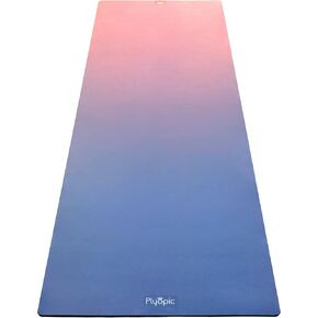 All In One Yoga Mat | Luxury Sweat-Grip Mat/Towel Combo | Ideal for Yoga, Hot Yoga, Bikram, Pilates, Workout & Exercise | Eco-Friendly Natural Rubber in Kuwait