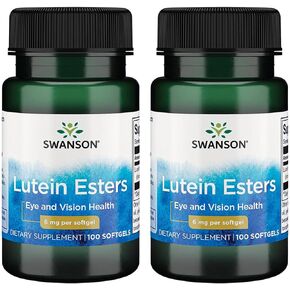 Swanson Lutein 6 Milligrams 100 Sgels